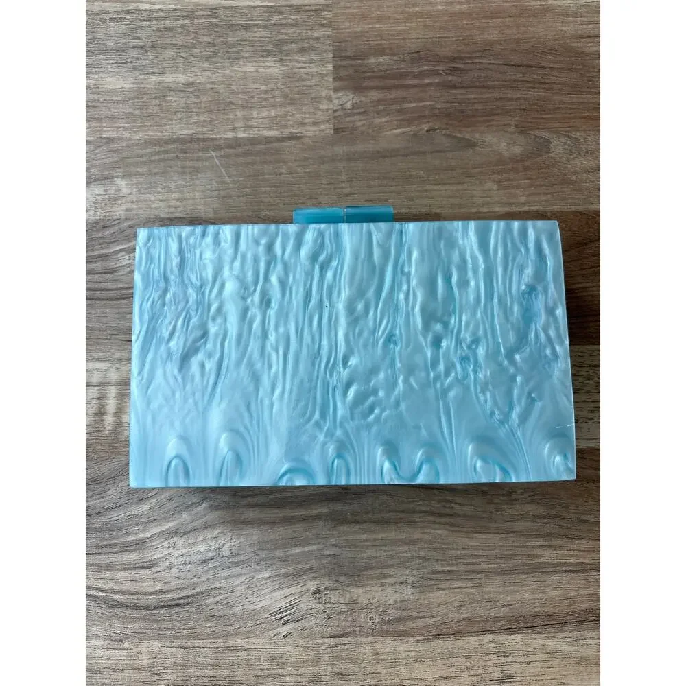 Morgan & Taylor Arya Clutch in Blue